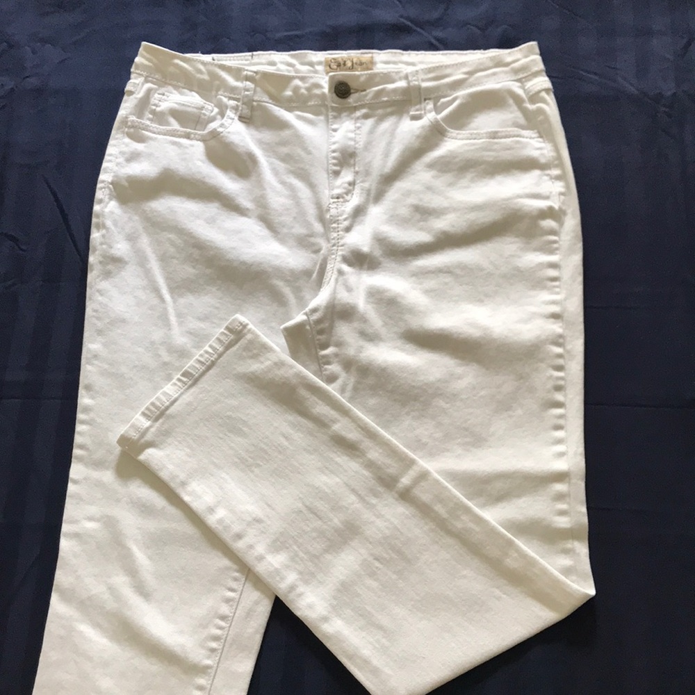 White jeans